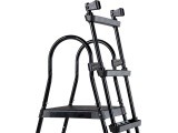 EXIT pool ladder for frame height of 108-122cm - black