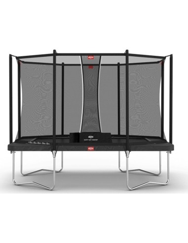 Batutas BERG Ultim Favorit Regular 330 Grey su apsauginiu tinklu Comfort