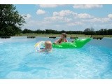 EXIT Stone pool ø450x122cm with filter pump - grey