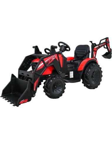 Buggy Tractor With Trailer 720-T Red