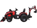 Akumuliatorinis traktorius su priekaba Buggy 720-T, raudonas