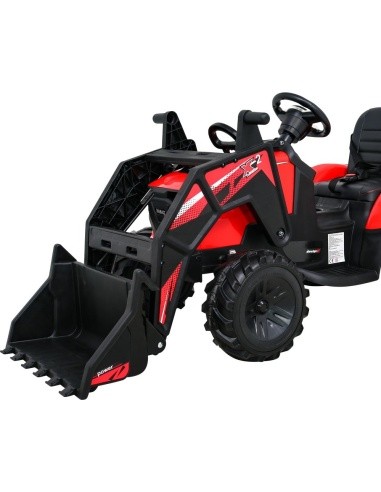 Buggy Tractor With Trailer 720-T Red
