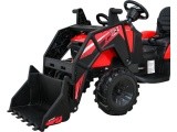 Akumuliatorinis traktorius su priekaba Buggy 720-T, raudonas
