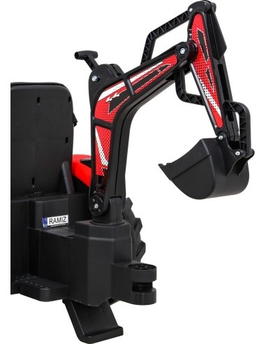 Buggy Tractor With Trailer 720-T Red