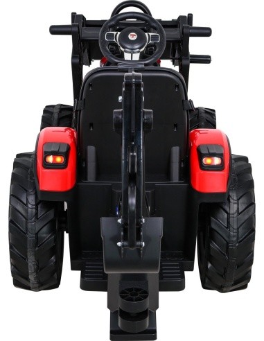 Buggy Tractor With Trailer 720-T Red