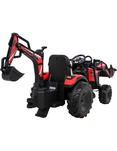 Buggy Tractor With Trailer 720-T Red