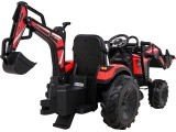 Akumuliatorinis traktorius su priekaba Buggy 720-T, raudonas
