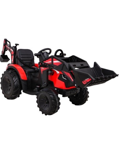 Buggy Tractor With Trailer 720-T Red