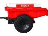 Buggy Tractor With Trailer 720-T Red
