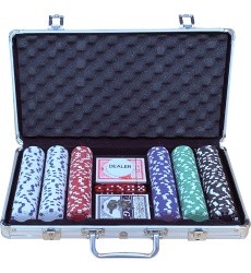 Pokers Set- Case with 300 chips Buffalo