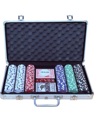Pokers Set- Case with 300 chips Buffalo