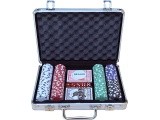 Poker Set - Case with 200 Chips Buffalo
