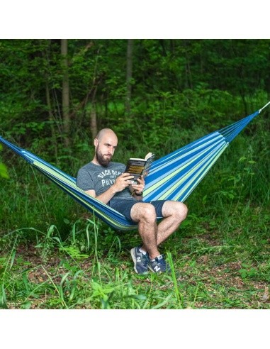 NC9003 BLUE-GREEN HAMMOCK NILS CAMP
