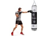 Bokso maišas inSPORTline Robkin 150 x 35 cm - Black-White