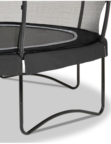 Batutas EXIT Allure Premium ø427 cm su apsauginiu tinklu, juodas