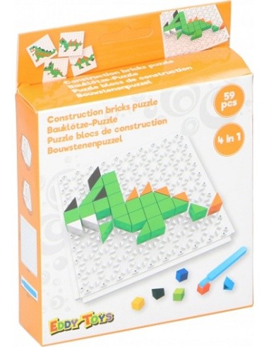 Konstruktoriaus rinkinys Eddy Toys, 59 detalių, ABS