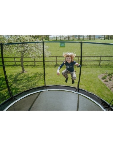 EXIT Allure Premium trampoline ø427cm - black