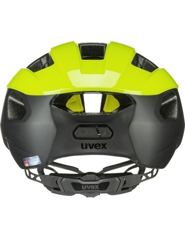Šalmas Uvex Rise cc neon yellow-black mat