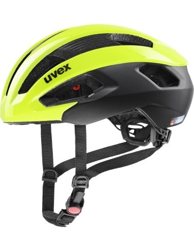 Šalmas Uvex Rise cc neon yellow-black mat