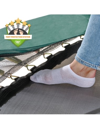 EXIT Allure Premium trampoline 244x427cm - green
