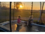 EXIT Allure Premium trampoline 244x427cm - green