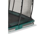 EXIT Allure Premium ground trampoline 214x366cm - green