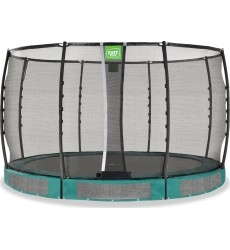 EXIT Allure Premium ground trampoline ø366cm - green