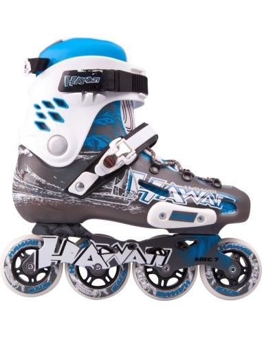 Fixed roller skates Baud BD276 - Blue-Grey