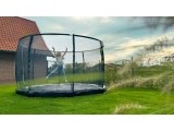 EXIT Allure Premium ground trampoline ø366cm - green