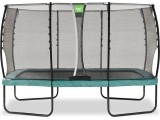 EXIT Allure Classic batutas 214x366 cm su apsauginiu tinklu, žalias