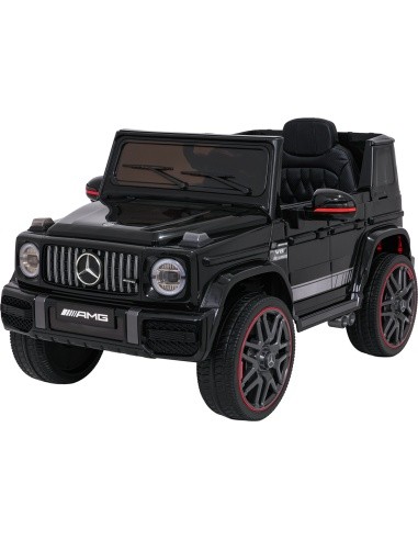Vaikiškas elektromobilis Mercedes G63 AMG LIFT, juodas