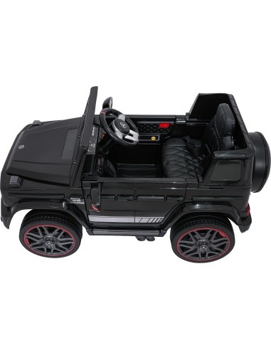 Vaikiškas elektromobilis Mercedes G63 AMG LIFT, juodas