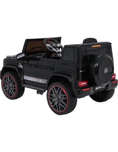 Vaikiškas elektromobilis Mercedes G63 AMG LIFT, juodas