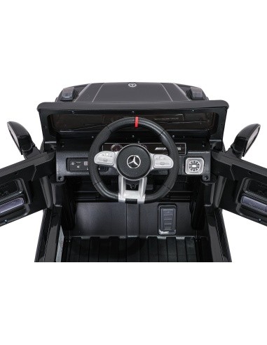 Vaikiškas elektromobilis Mercedes G63 AMG LIFT, juodas