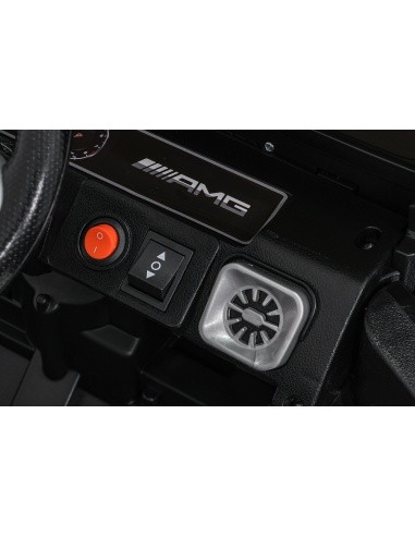 Vaikiškas elektromobilis Mercedes G63 AMG LIFT, juodas