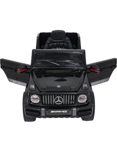 Vaikiškas elektromobilis Mercedes G63 AMG LIFT, juodas