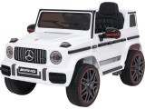 Elektromobilis Mercedes G63 AMG LIFT, baltas