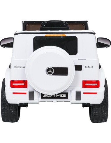 Vehicle Mercedes G63 AMG LIFT White