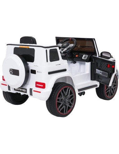 Vehicle Mercedes G63 AMG LIFT White