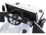 Elektromobilis Mercedes G63 AMG LIFT, baltas