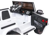 Elektromobilis Mercedes G63 AMG LIFT, baltas