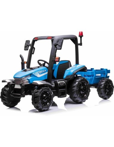 Tractor Vehicle BLAST With Trailer Blue