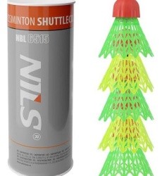 NBL6515 SPEEDMINTON NYLON SHUTTLECOCKS 5 PCS. NILS