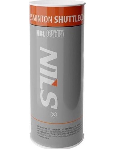 Greitojo badmintono plunksniukai Nils NBL6515, nailonas, 5 vnt.