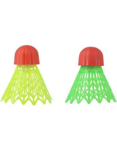Greitojo badmintono plunksniukai Nils NBL6515, nailonas, 5 vnt.