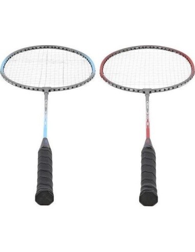 Plieninis badmintono rinkinys NILS NRZ002, 2 raketės ir plunksninukai
