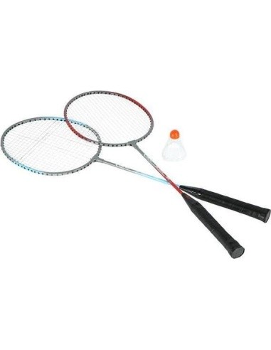 Plieninis badmintono rinkinys NILS NRZ002, 2 raketės ir plunksninukai
