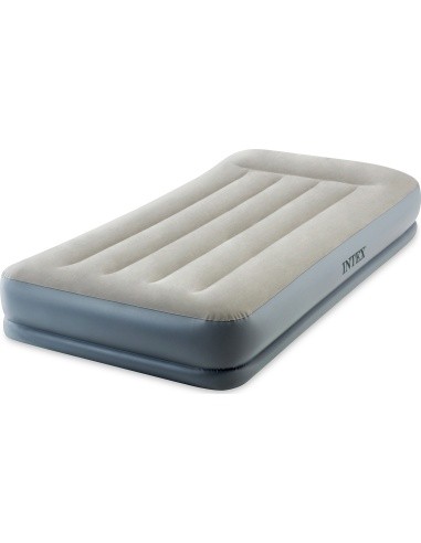 Materac dmuchany 191x99cm z pompką jednoosobowy Intex 64116ND