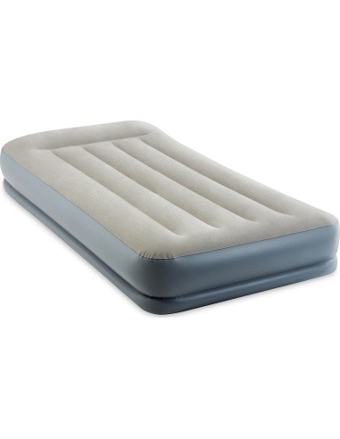 Materac dmuchany 191x99cm z pompką jednoosobowy Intex 64116ND
