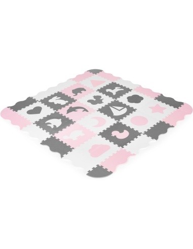 Foam mat with fence puzzle dry pool 36 pieces ECOTOYS